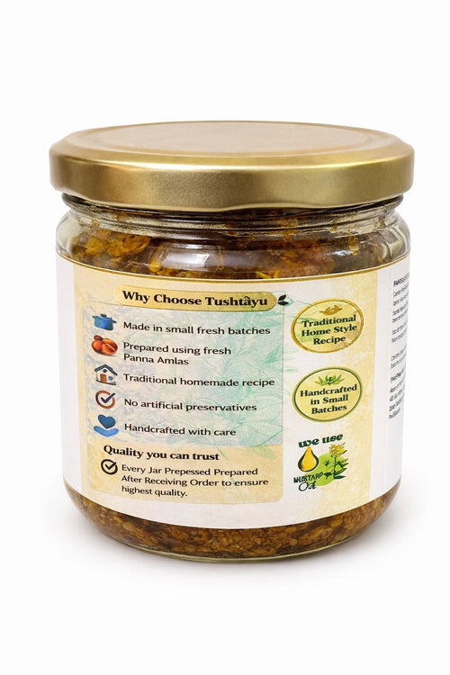 Amla Pickle (Indian Gooseberry Achar) | Vedic Sun-Cured | Rich in Vitamin C, Preservative-Free | Gut-Friendly & Immunity Support